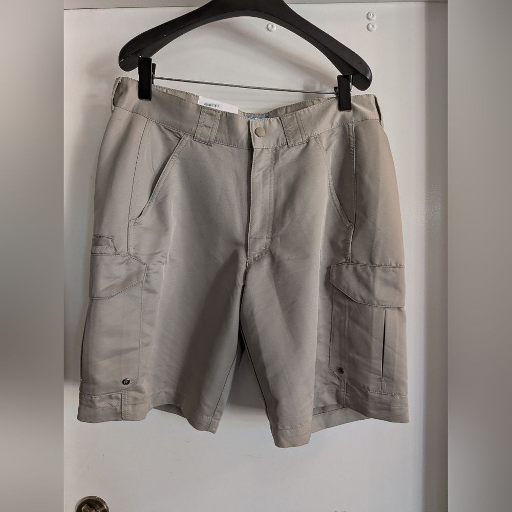 Worldwide Sportsman Men's Tan Cargo Tactical Shorts Size 38